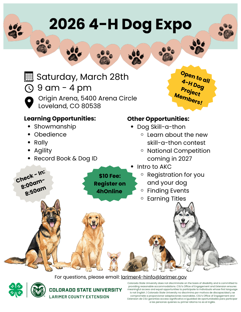 4h dog expo 2026